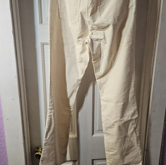 Women's Cream Chaps Corduroy Pants Size 14R - Picture 8 of 13